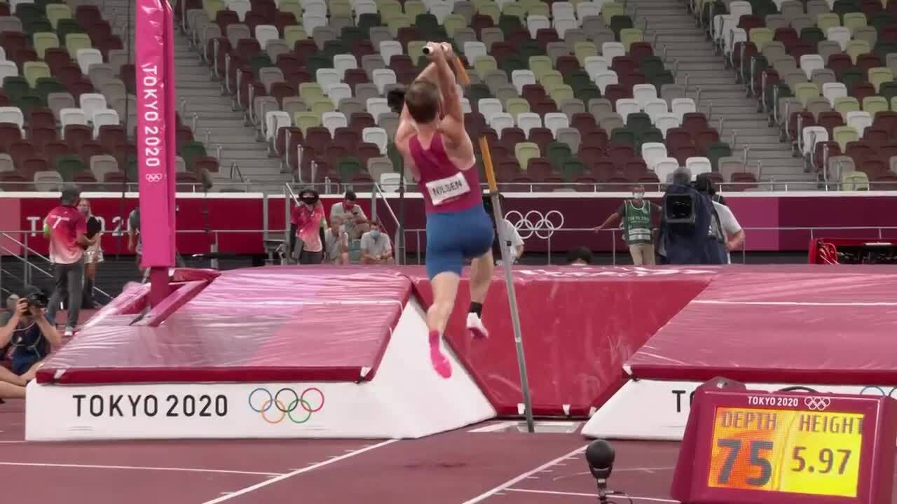 Chris Nilsen Takes Home Silver in the Men's Pole Vault Finals | Track & Field | Tokyo 2020