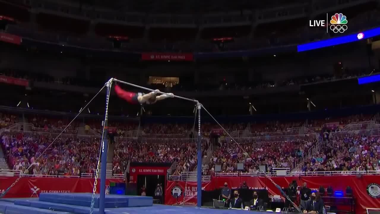 Brody Malone High Bar Day 2 | Gymnastics U.S. Olympic Team Trials 2021