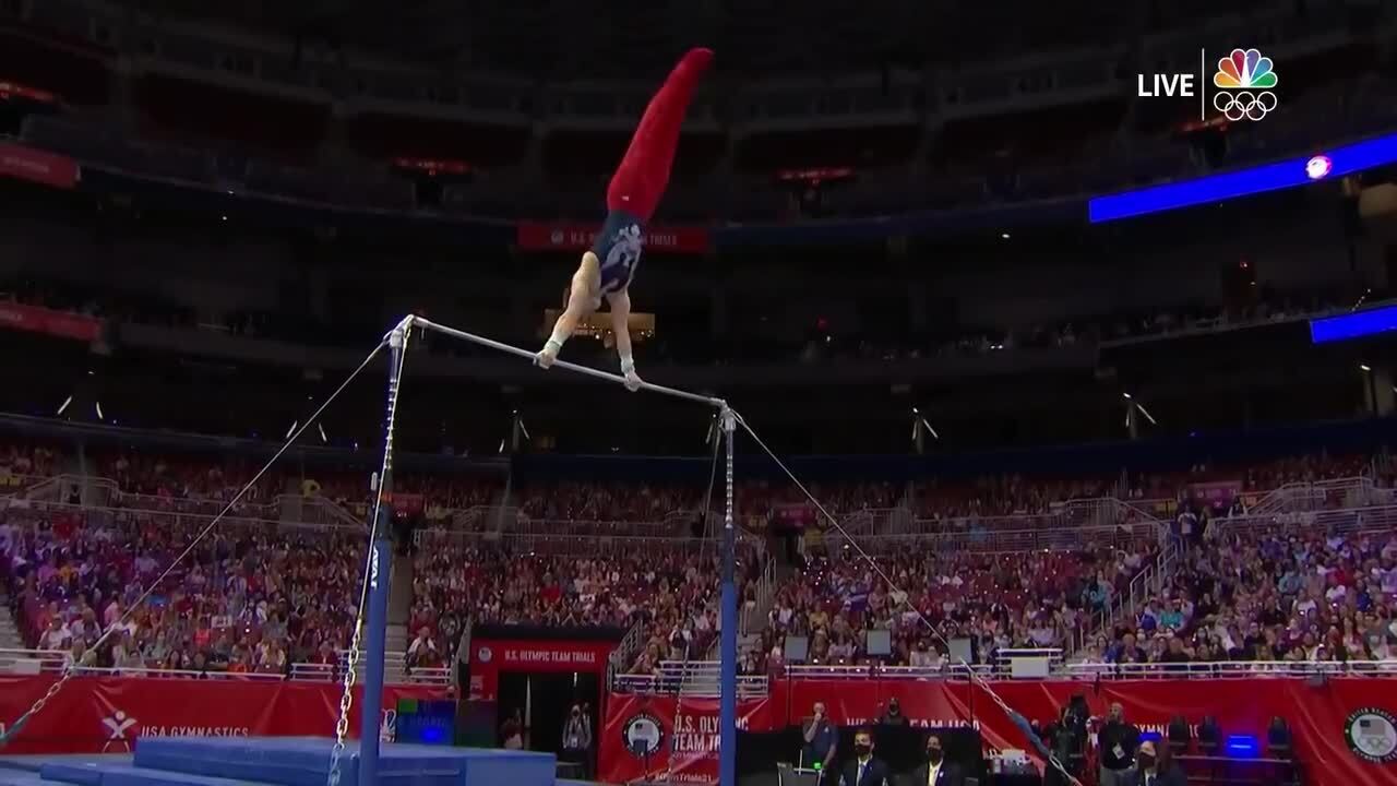 Shane Wiskus High Bar Day 2 | Gymnastics U.S. Olympic Team Trials 2021