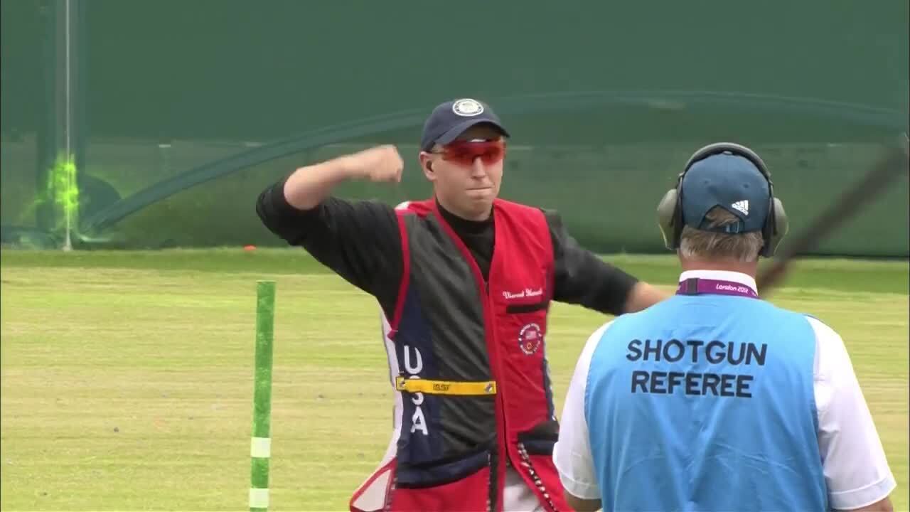 Vincent Hancock Becomes First-Ever to Win Back-to-Back Skeet Shooting Golds | Shooting | London 2012