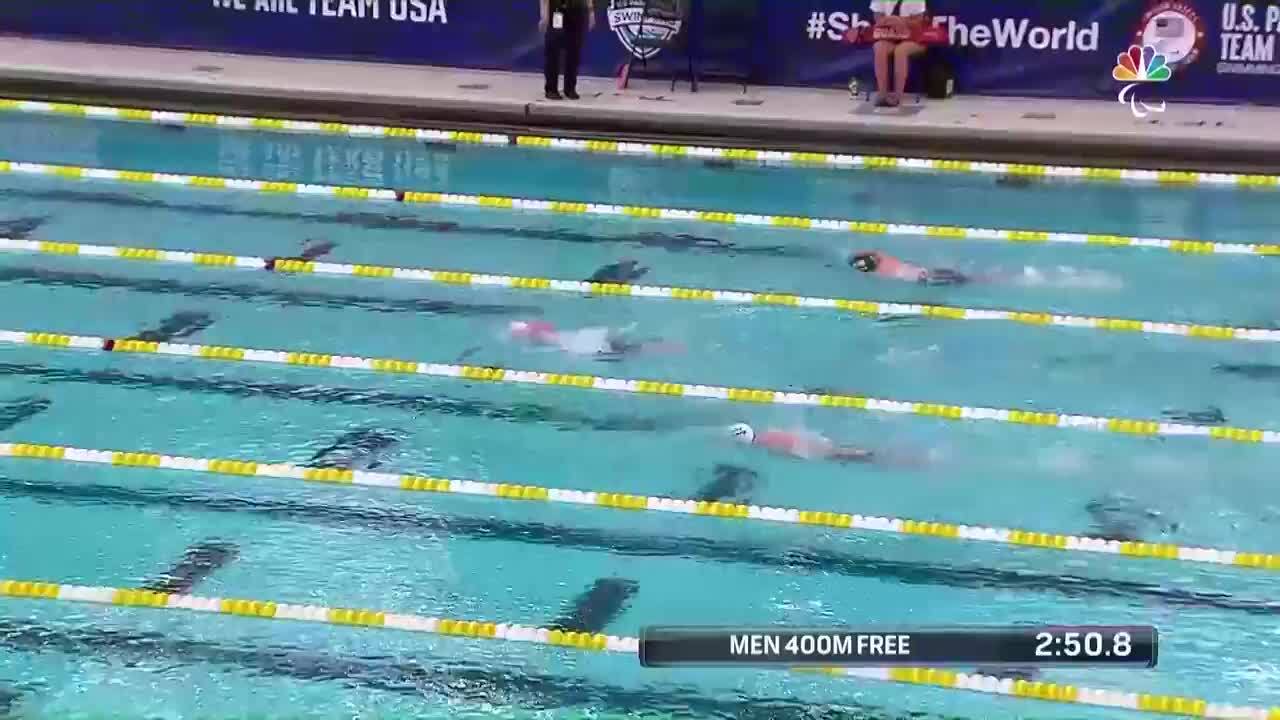 Para Swimming Men's 400-Meter Freestyle S7 Evan Austin | U.S. Paralympic Team Trials 2021