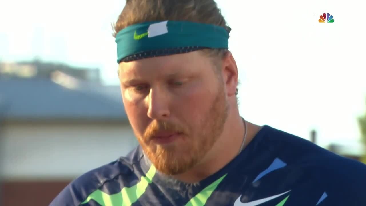 Ryan Crouser Inteview After He Breaks Shot Put World Record | Track & Field U.S. Olympic Team Trials 2021