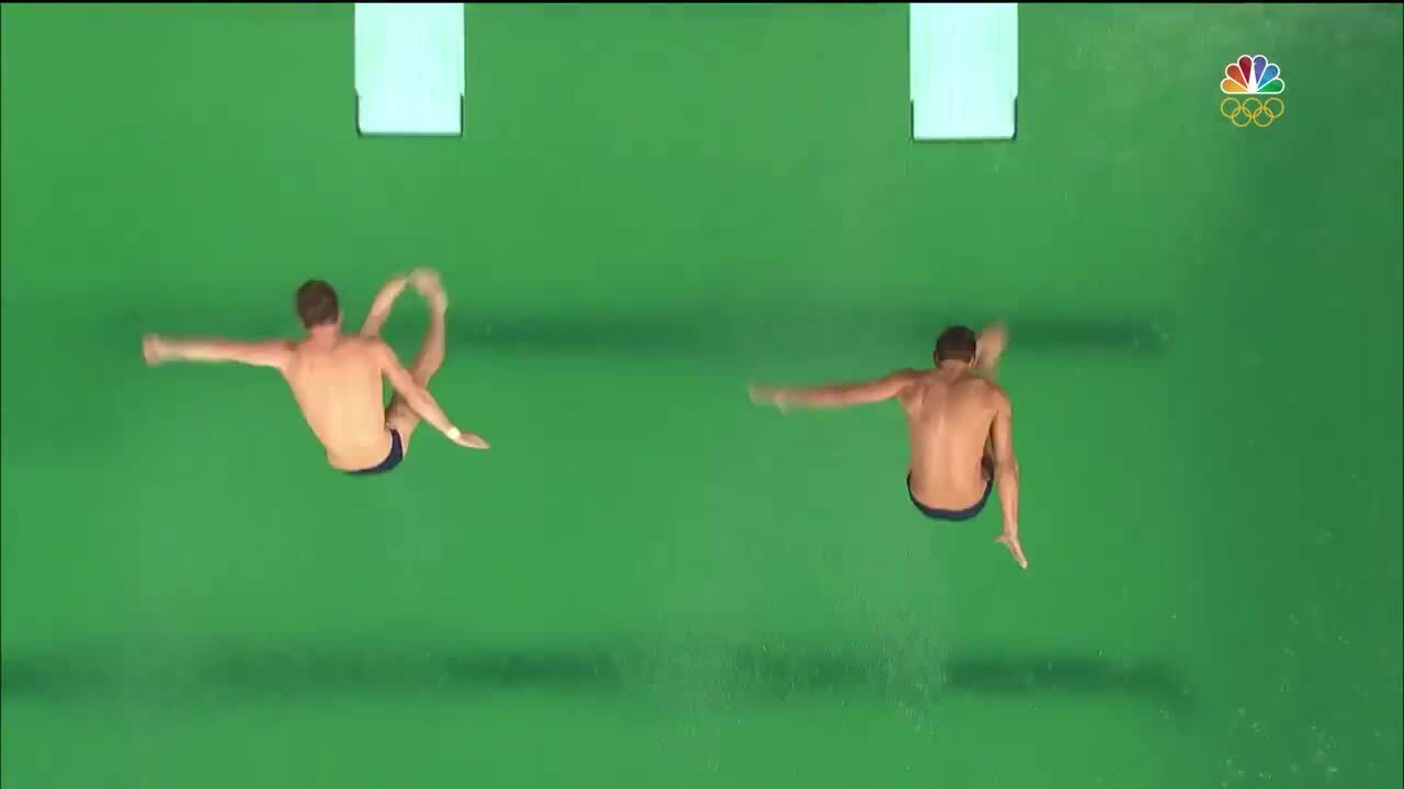 Sam Dorman and Michael Hixon Team Up to Win Silver in Men's 3-Meter Synchronized | Diving | Rio 2016