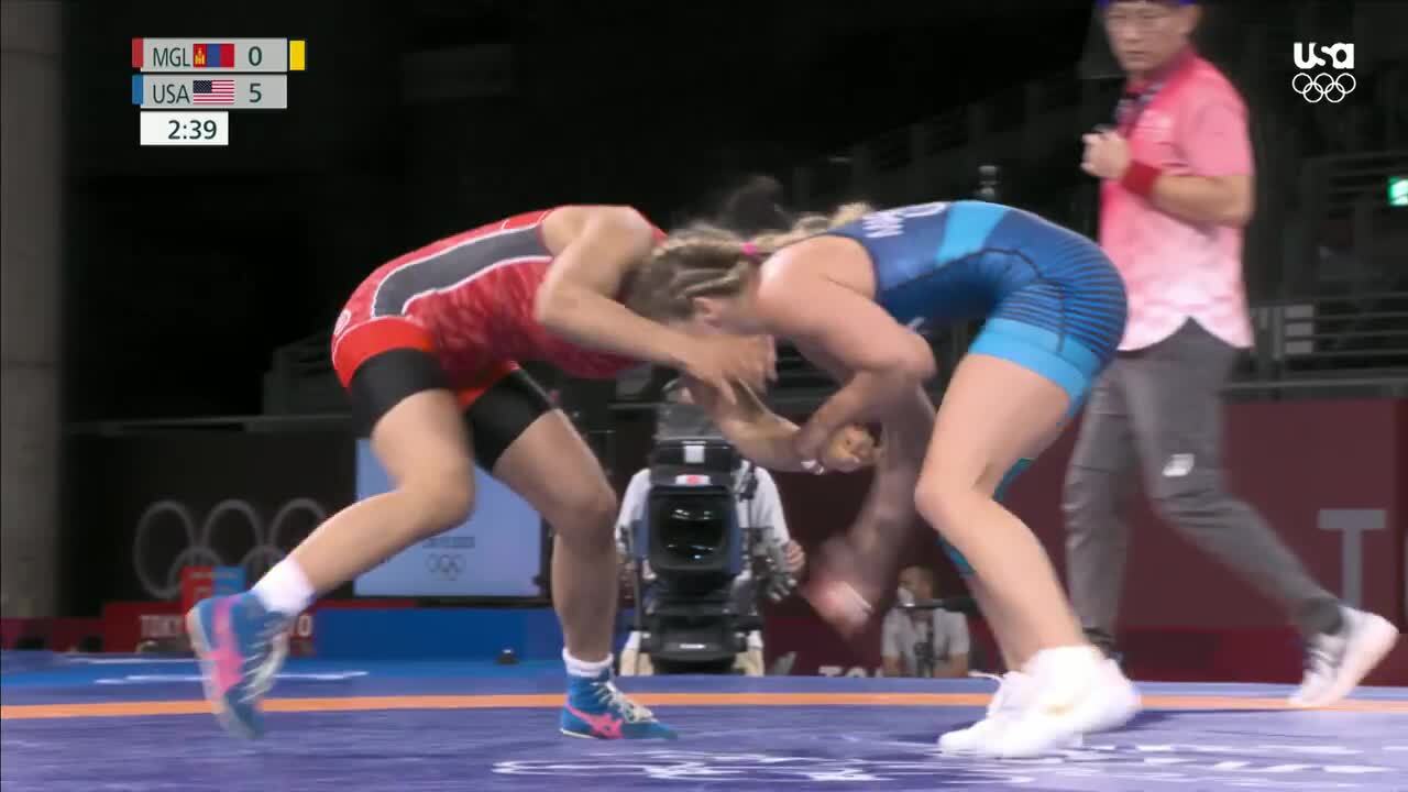 Helen Maroulis Secures a Bronze Medal in the Women's 57 kg. Weight Class | Wrestling | Tokyo 2020