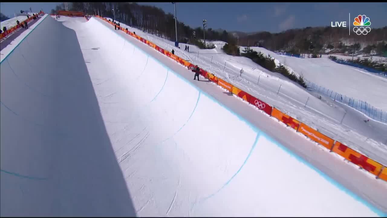 Chloe Kim Lays Down a Spectacular Third Run in Women's Halfpipe Final, Securing Gold | Snowboarding | PyeongChang 2018
