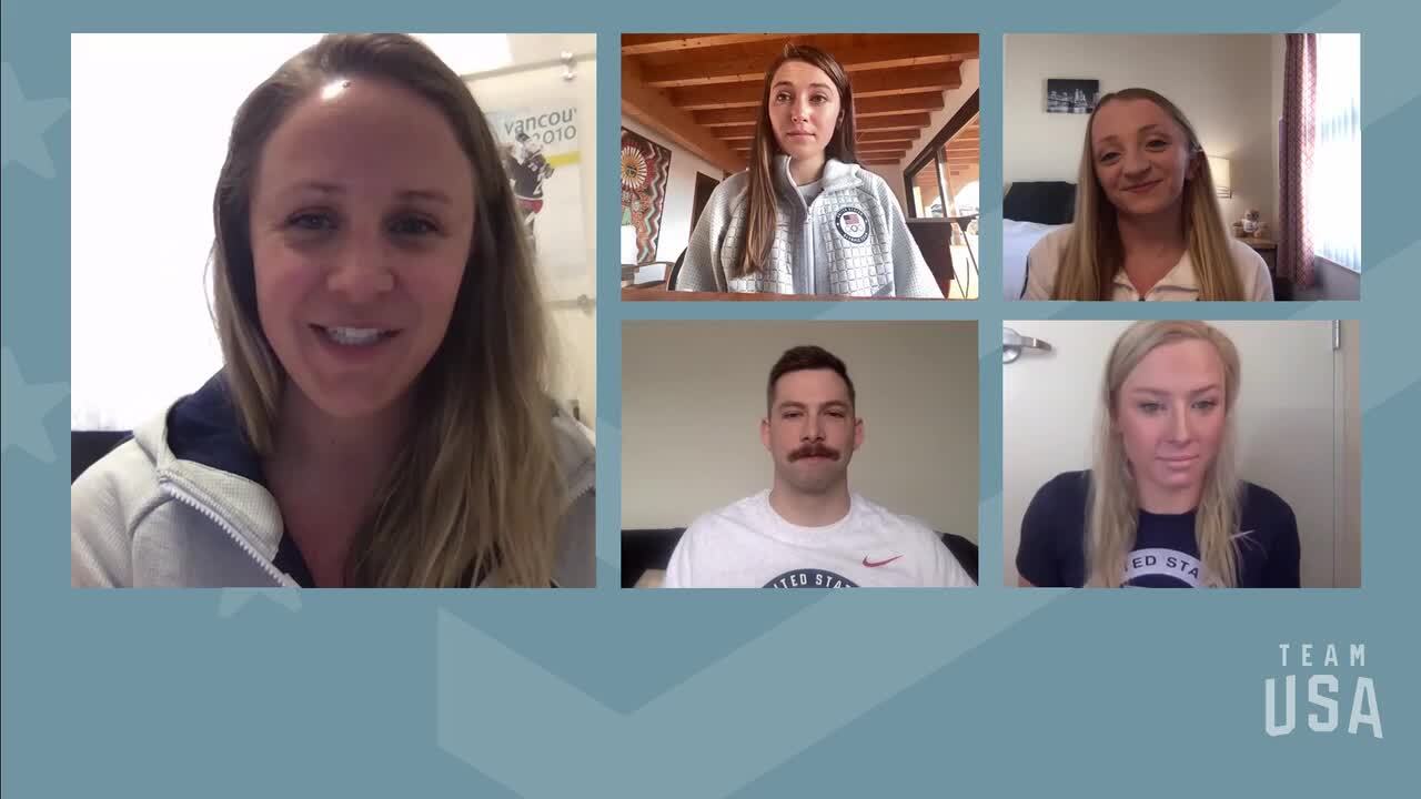 Kate Courtney, McKenzie Coan, Evan Austin, Jessica Long | Tokyo 2020 Team USA Virtual Media Summit