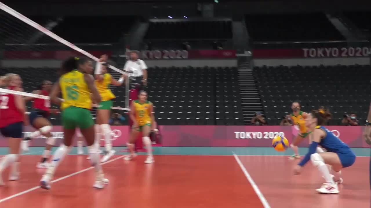 Foluke Akinradewo's Summer Games Highlights | Volleyball | Tokyo 2020