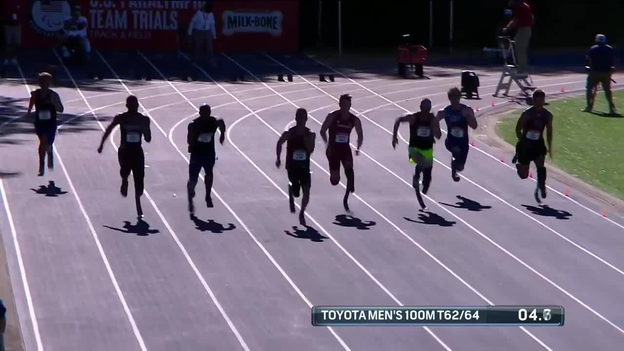 Para Track & Field Men's 100-Meter T62/64 | U.S. Paralympic Team Trials 2021