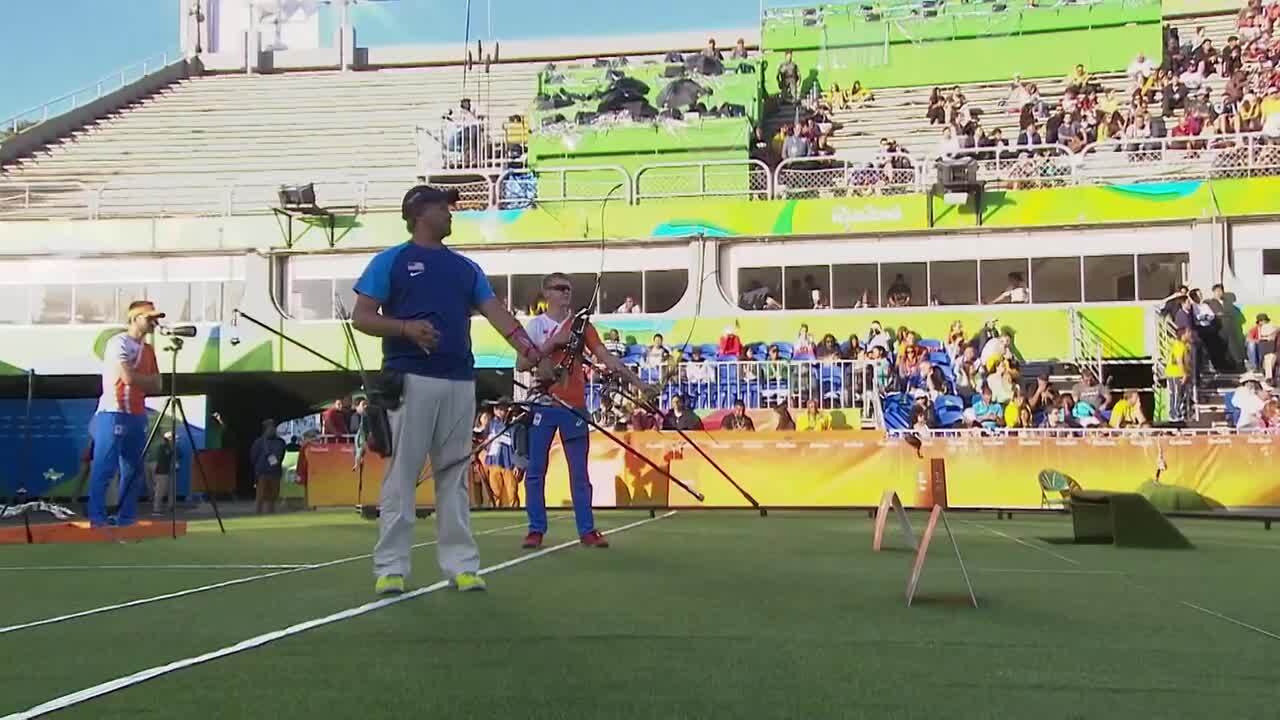 Brady Ellison Shoots for Bronze, His First Olympic Medal, in the Men's Individual Recurve | Archery | Rio 2016