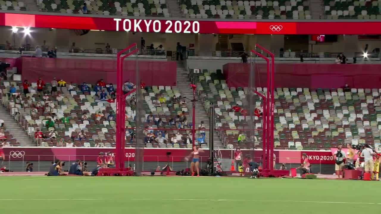 Valarie Allman Wins Gold in Olympic Debut in the Women's Discus Throw | Track & Field | Tokyo 2020