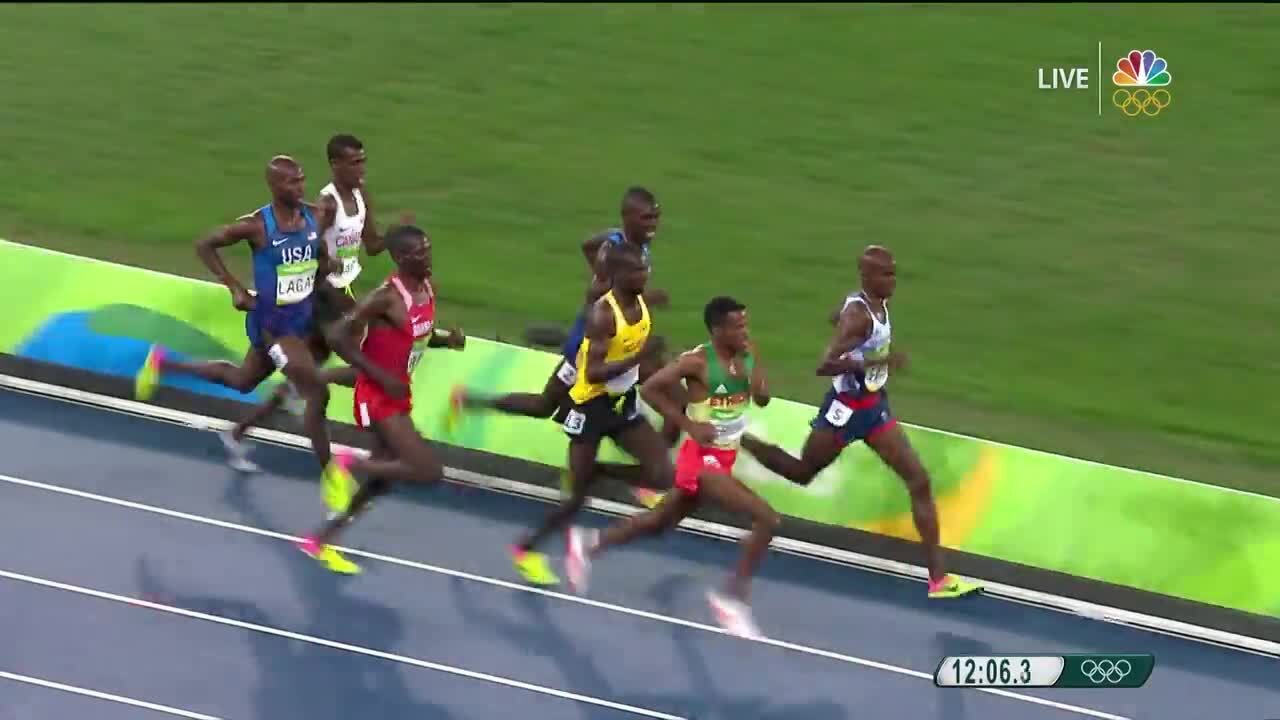 Paul Chelimo Claims Silver in the Men's 5000-Meters | Track & Field | Rio 2016