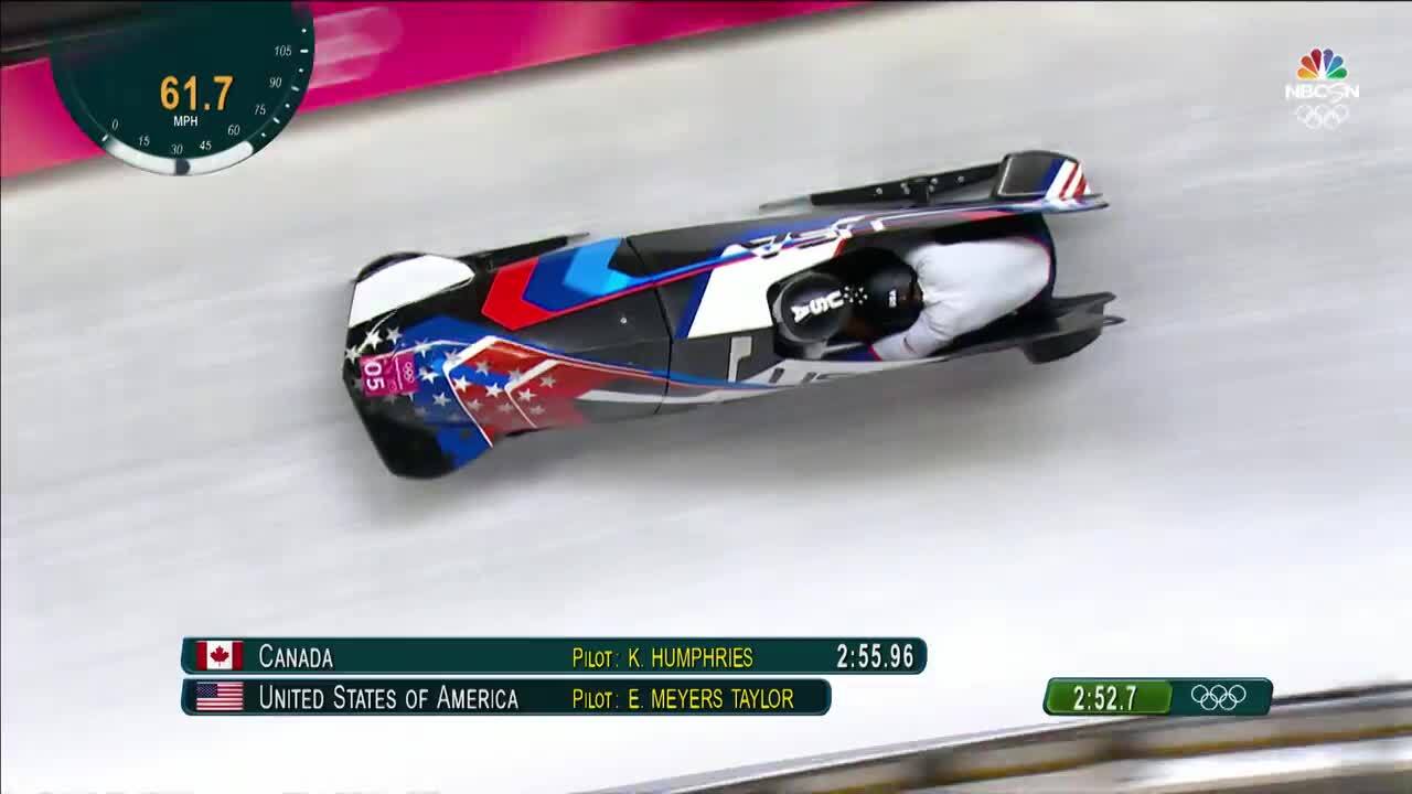 Elana Meyers Taylor and Lauren Gibbs Win 2-Woman Bobsled Silver | Bobsled | PyeongChang 2018