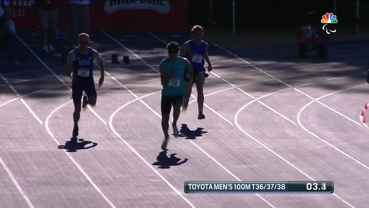 Para Track & Field Men's 100-Meter T36/37/38  | U.S. Paralympic Team Trials 2021