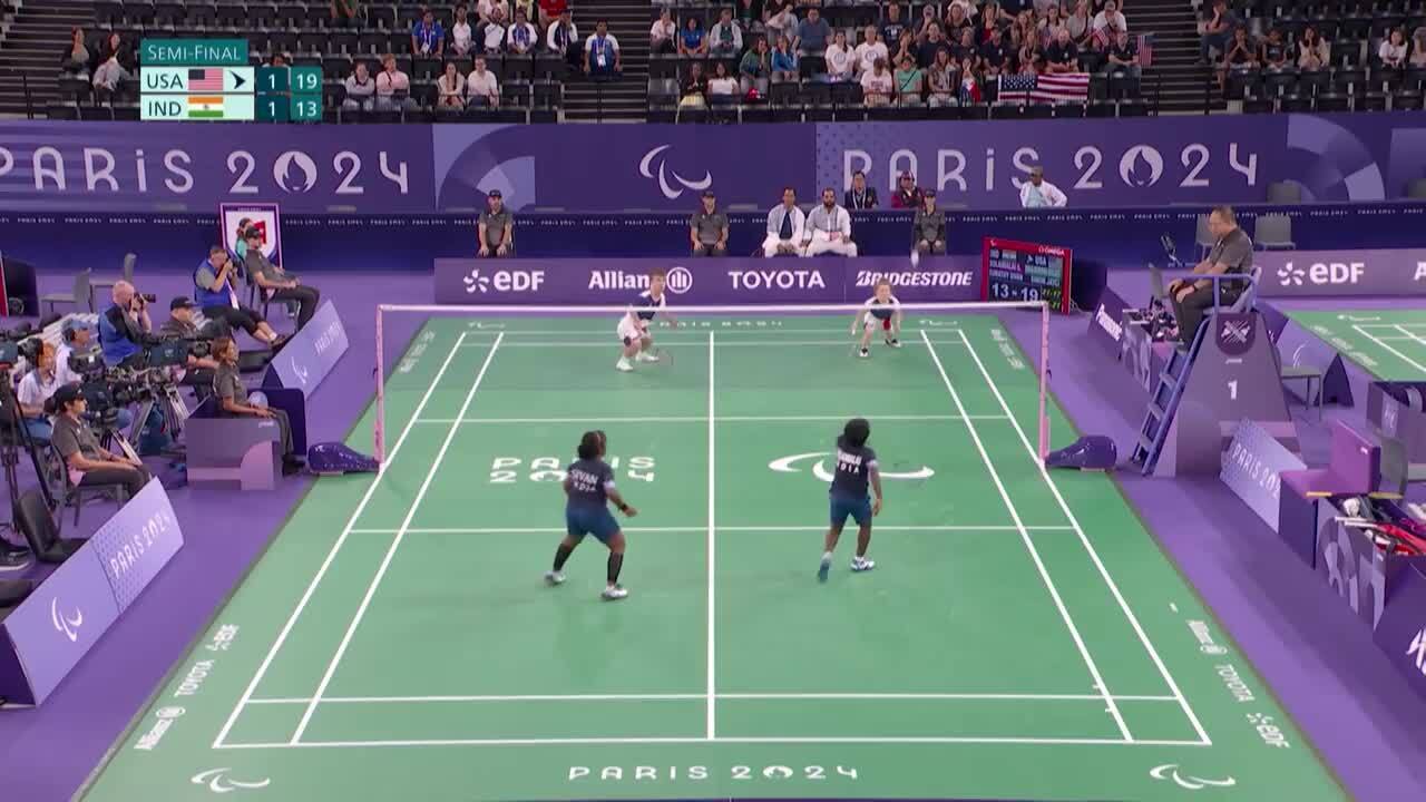 Team USA | Miles Krajewski and Jayci Simon Defeat India in