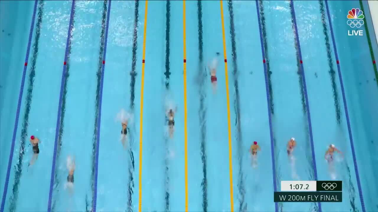 Regan Smith Takes Silver in the Women's 200-Meter Butterfly | Swimming | Tokyo 2020