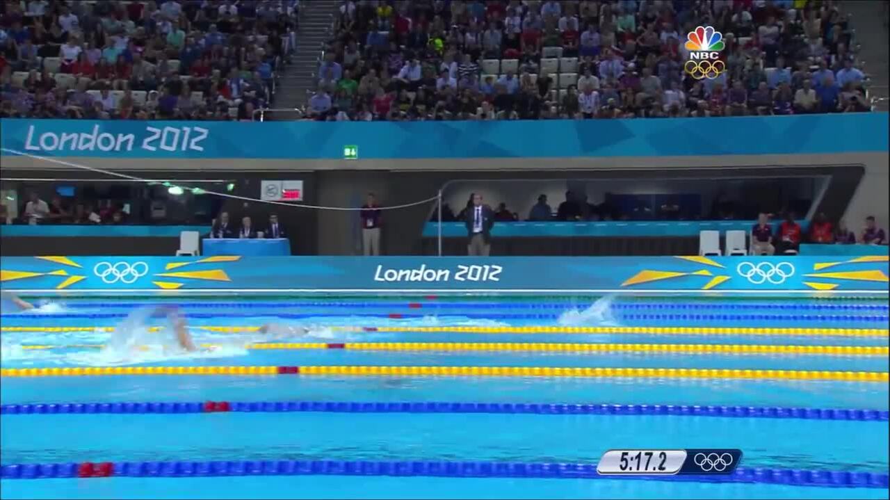 Katie Ledecky Wins Gold in the Women's 800-Meter Freestyle | Swimming | London 2012
