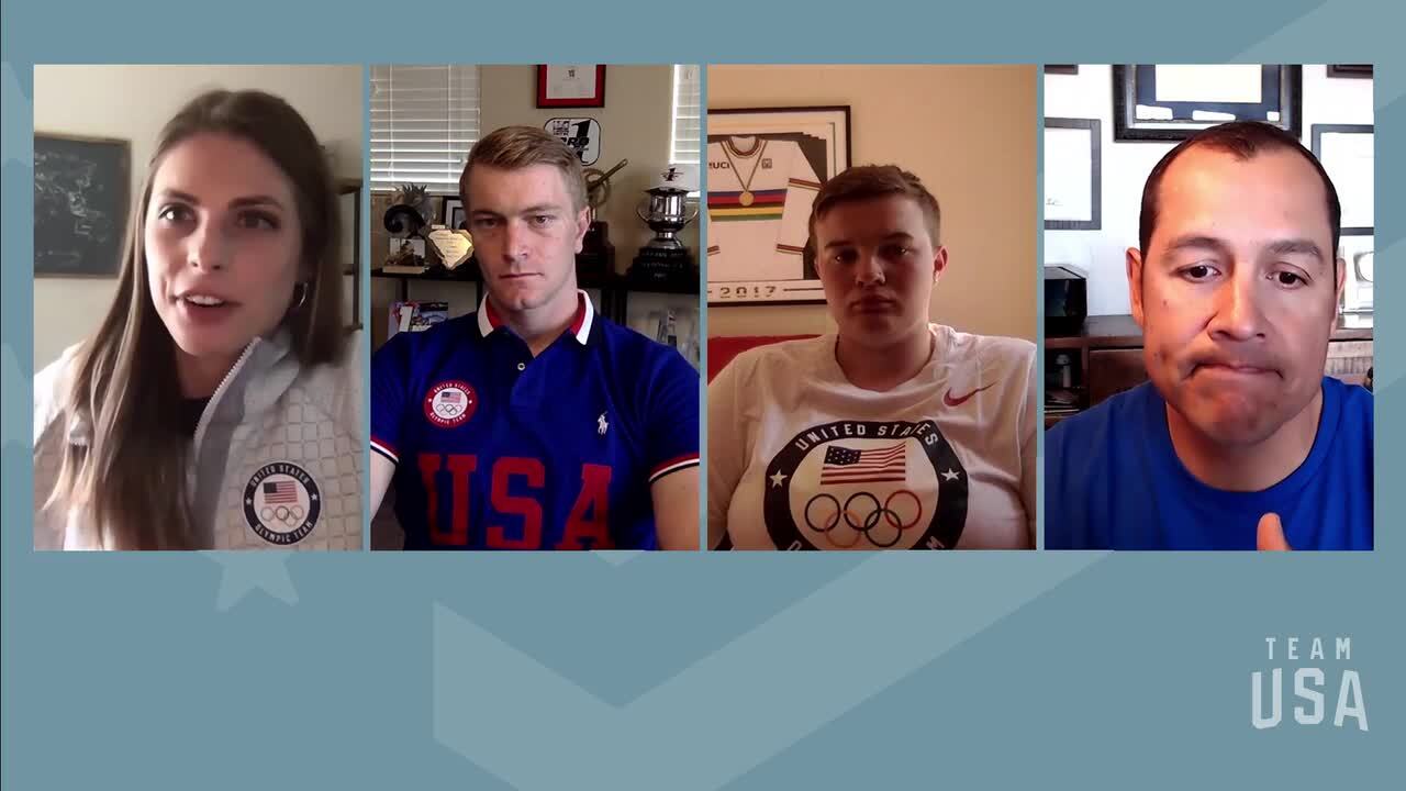 Connor Fields, Hannah Roberts, Oz Sanchez | Tokyo 2020 Team USA Virtual Media Summit
