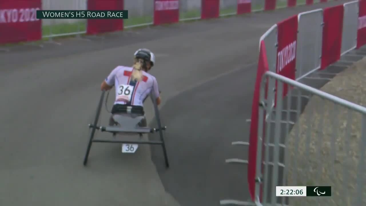 Oksana Masters Wins Gold in the Women's H5 Road Race, Claiming Her Second Gold | Para-Cycling | Tokyo 2020