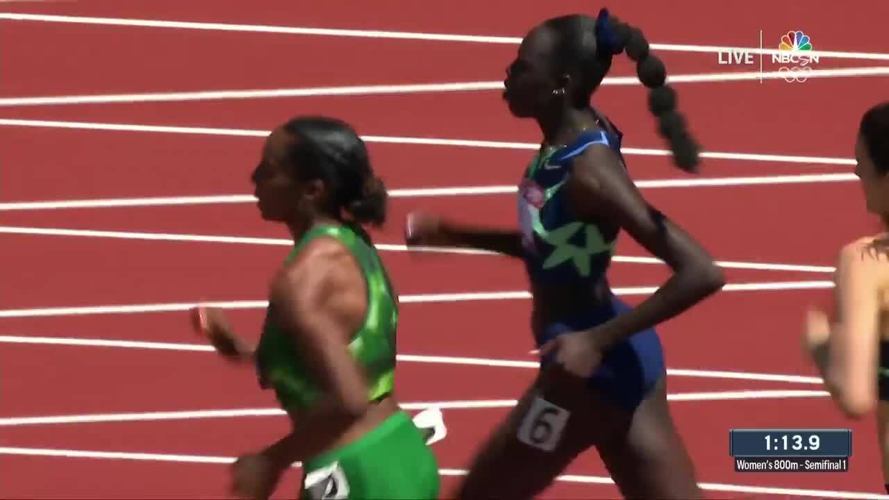 Women's 800-Meter Semifinal | Track & Field U.S. Olympic Team Trials 2021