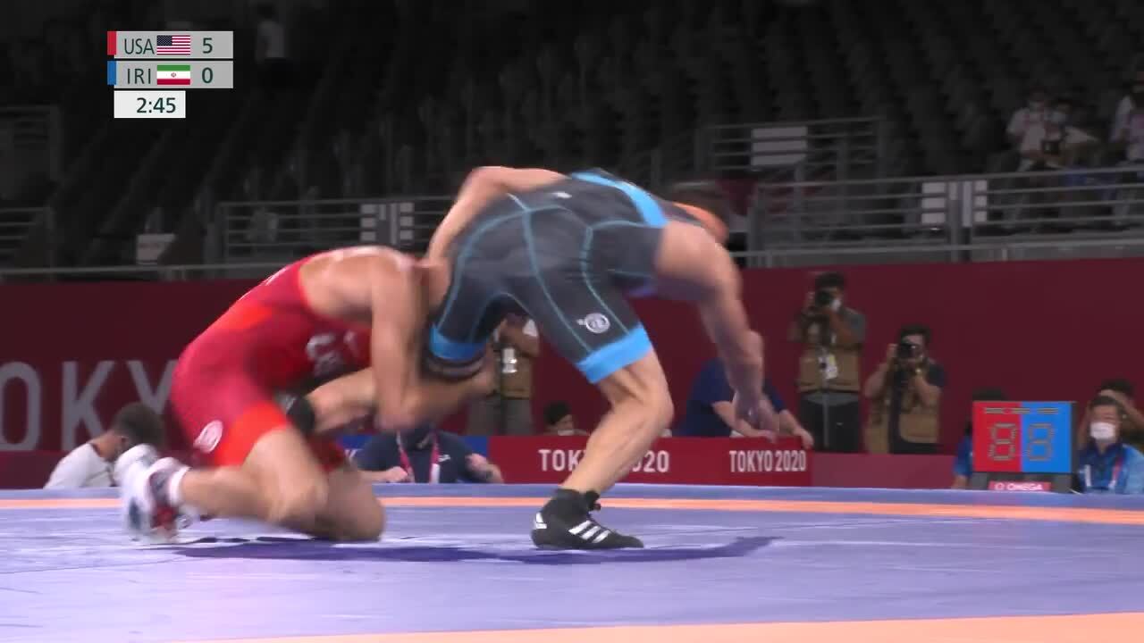 Thomas Gilman Claims Bronze in the Men's Freestyle 57 kg. Weight Class | Wrestling | Tokyo 2020