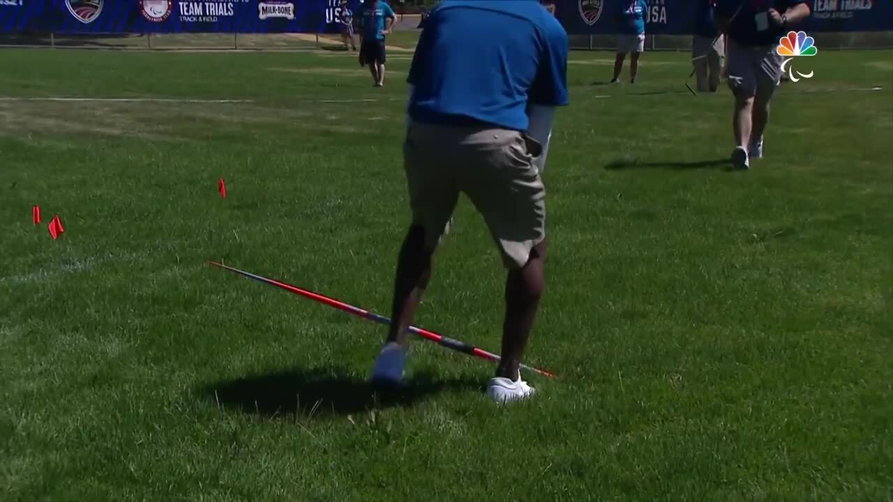 Para Track & Field Justin Phongsavanh Breaks Javelin World Record | U.S. Paralympic Team Trials 2021