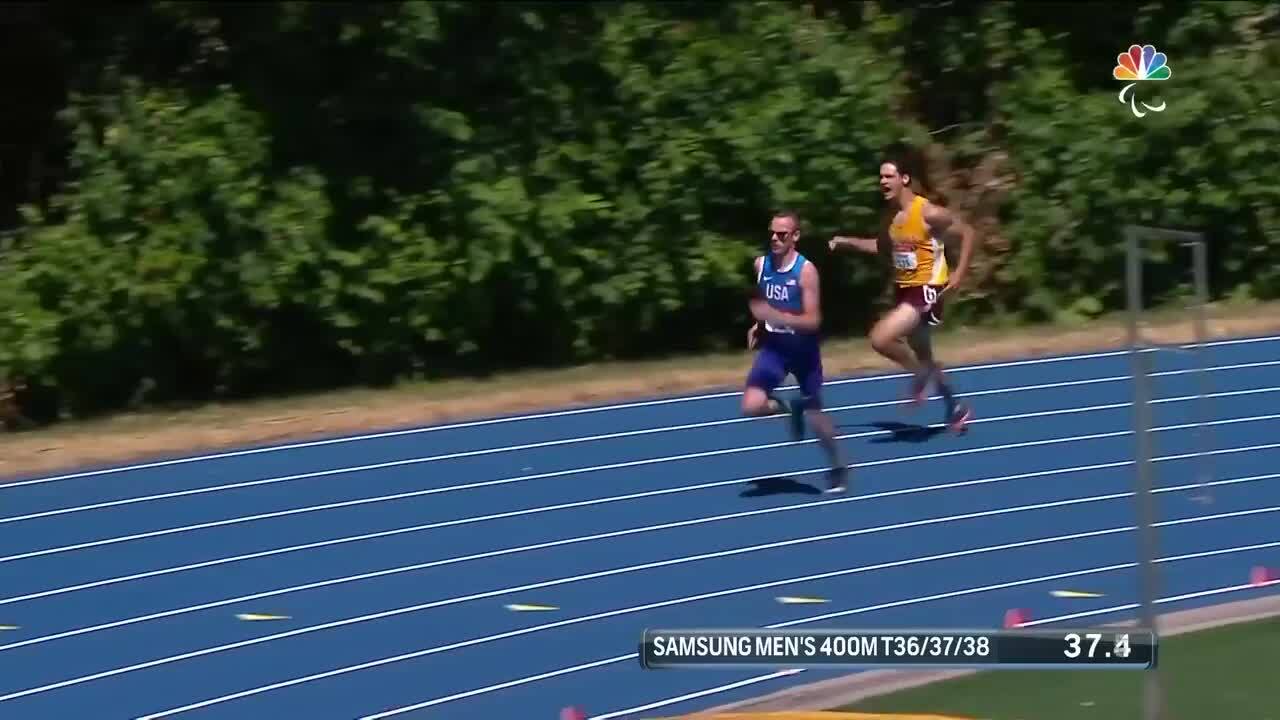 Para Track & Field Men's 400-Meter T36/37/38 Final | U.S. Paralympic Team Trials 2021