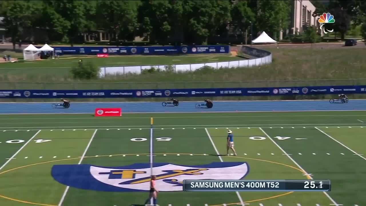 Para Track & FIeld Men's 400-Meter T52 | U.S. Paralympic Team Trials 2021