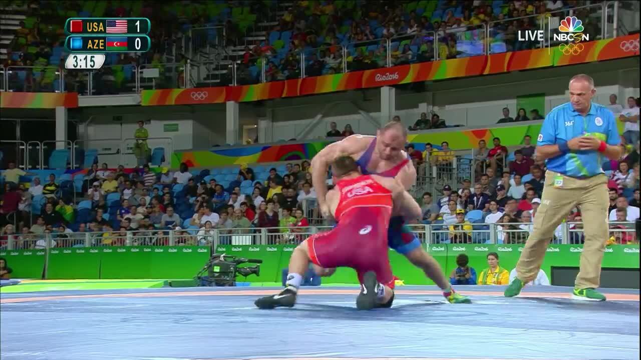 Kyle Snyder Wins Gold in the Men's 97 kg. Freestyle Weight Class | Wrestling | Rio 2016