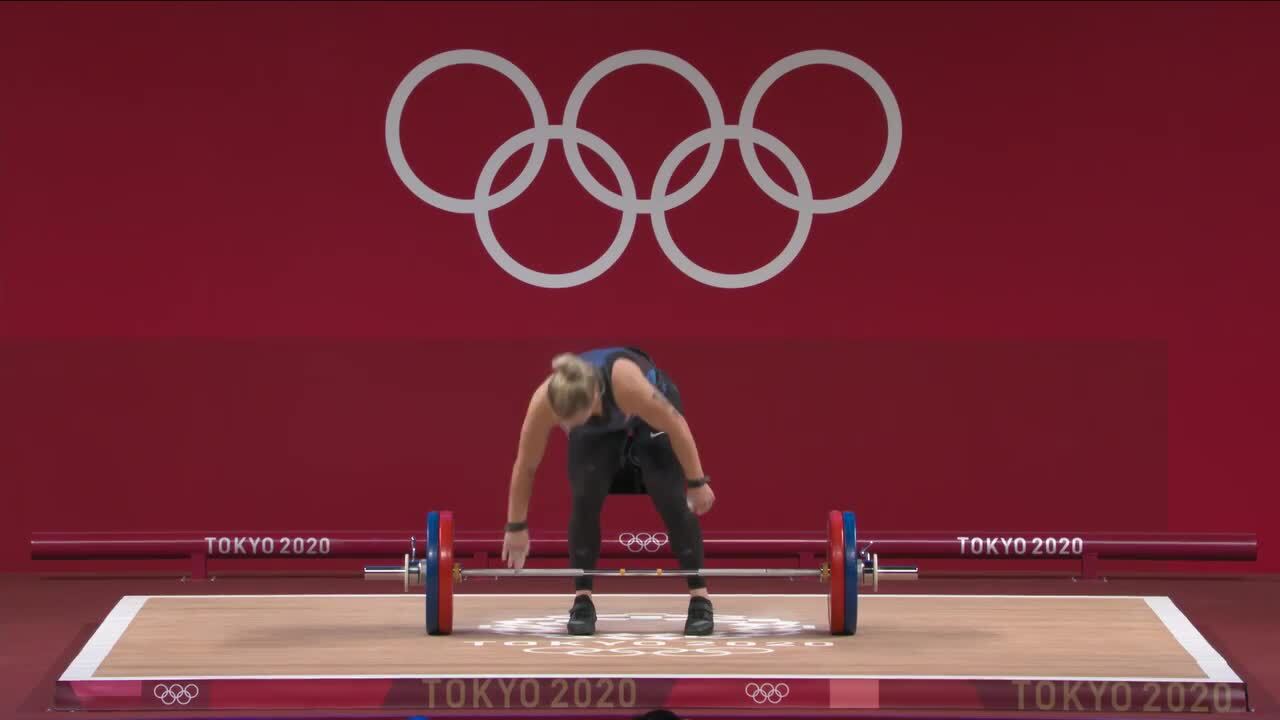 Kate Nye Wins Silver in the Women's 76 kg. Weightlifting Finals | Weightlifting | Tokyo 2020