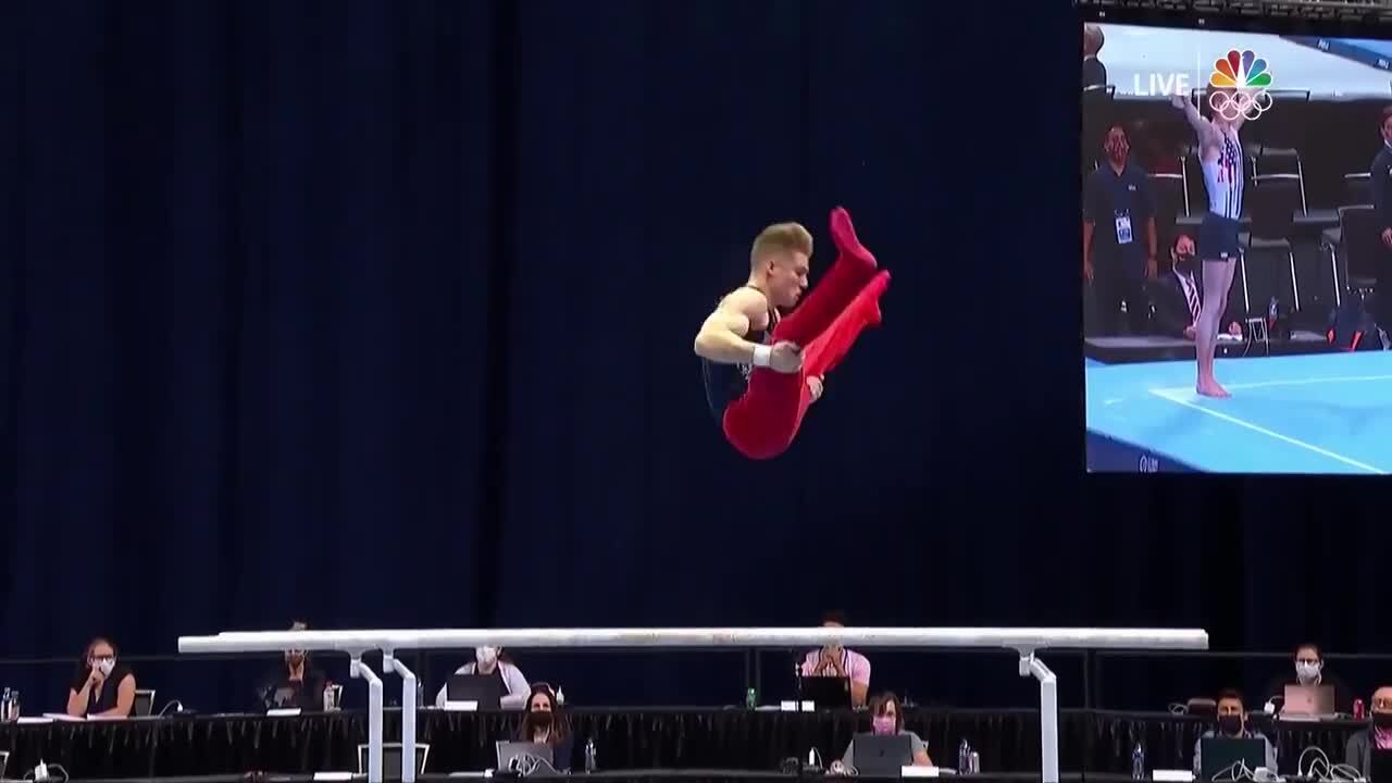 Shane Wiskus Parallel Bars Day 2 | Gymnastics U.S. Olympic Team Trials