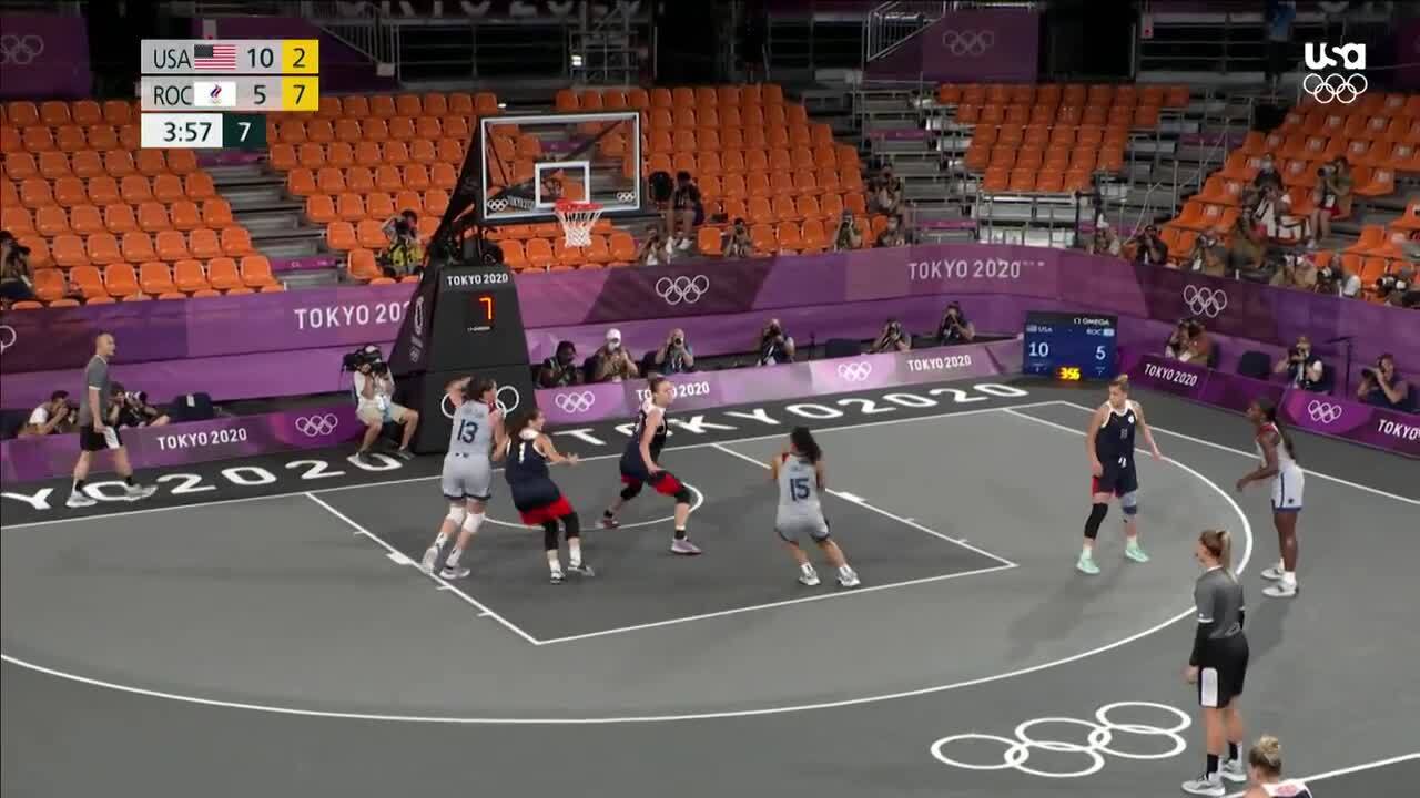 The U.S. Women's 3x3 Basketball Squad Wins Gold | 3x3 Basketball | Tokyo 2020