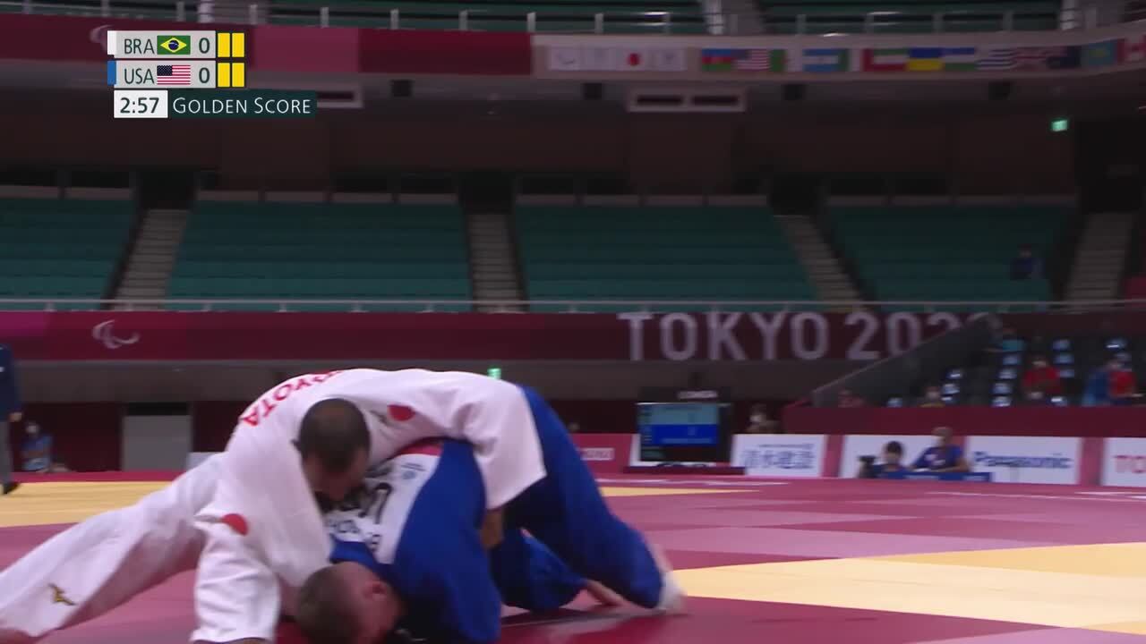 Ben Goodrich Earns Spot in the Men's 100 kg. Final | Judo | Tokyo 2020