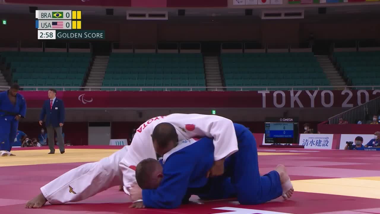 Ben Goodrich Earns Spot in the Men's 100 kg. Final | Judo | Tokyo 2020
