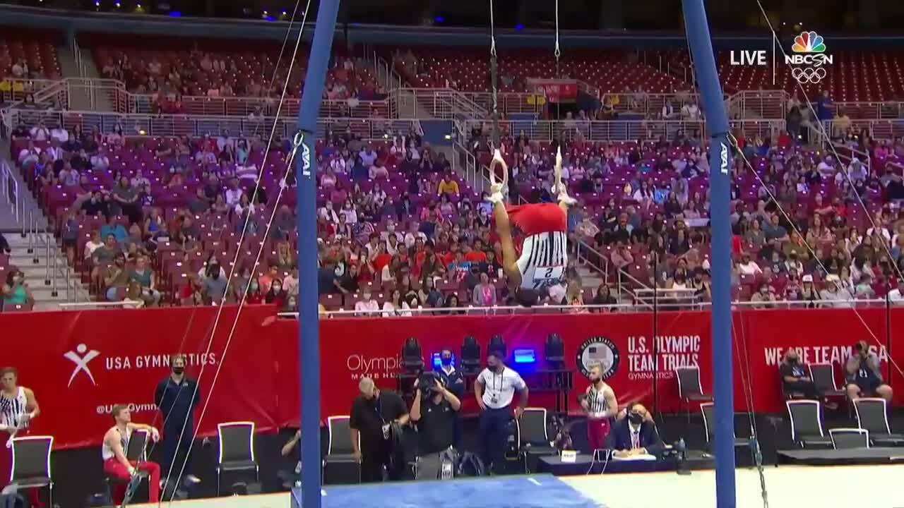 Yul Moldauer Rings Day 1 | Gymnastics U.S. Olympic Team Trials 2021