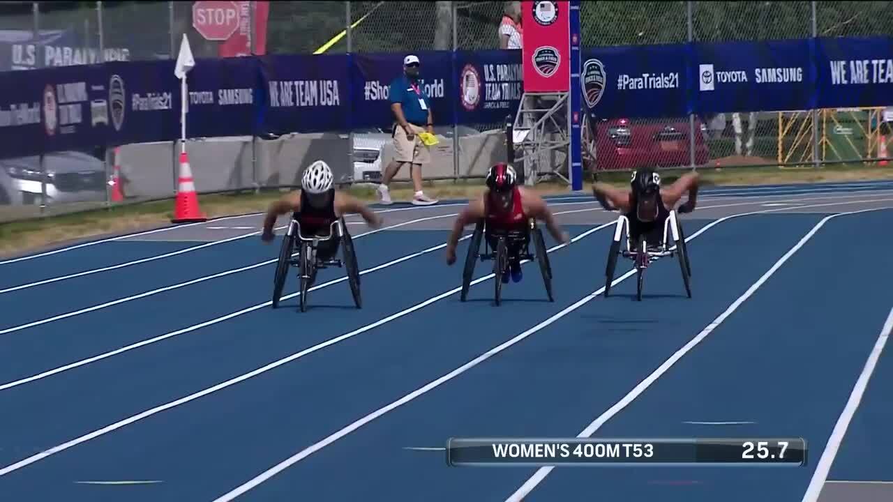 Para Track & Field Women's 400-Meter T53 Final | U.S. Paralympic Team Trials 2021