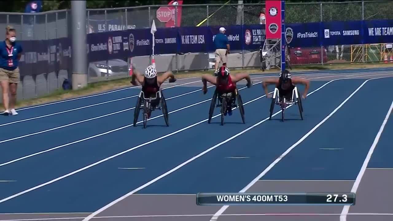 Para Track & Field Women's 400-Meter T53 Final | U.S. Paralympic Team Trials 2021