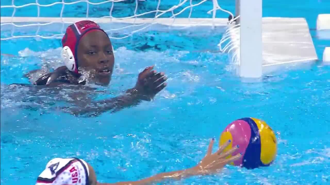 Ashleigh Johnson's Highlight Reel of Saves Helps the U.S. Women Win Gold | Water Polo | Tokyo 2020