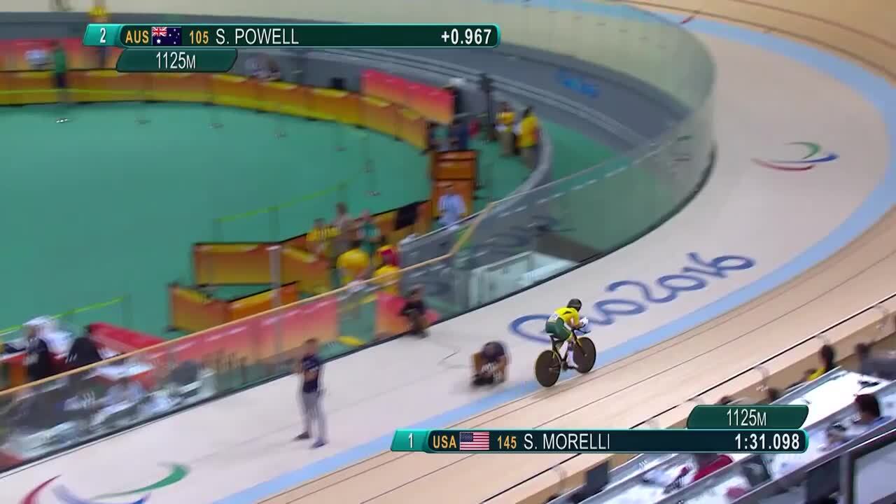 Shawn Morelli Wins Gold in the Women's 3000-Meter Individual Pursuit C4 | Para-Cycling | Rio 2016
