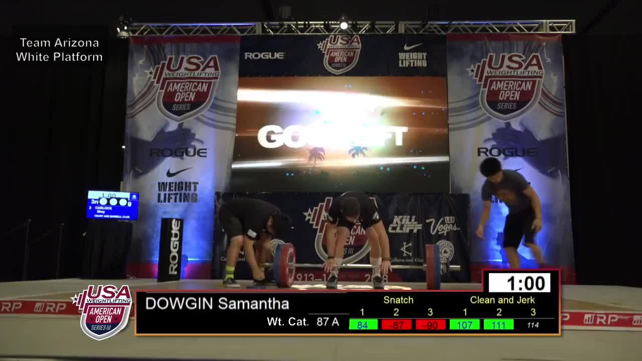 18 AO3 F 87kg A Yth plus81kg A