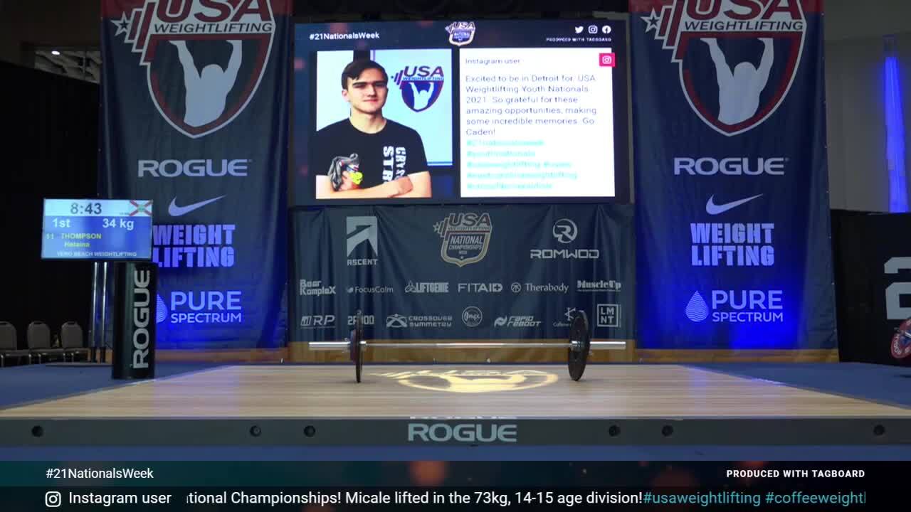 21NYC Session 13 Blue F 16-17 40kg-49kg A