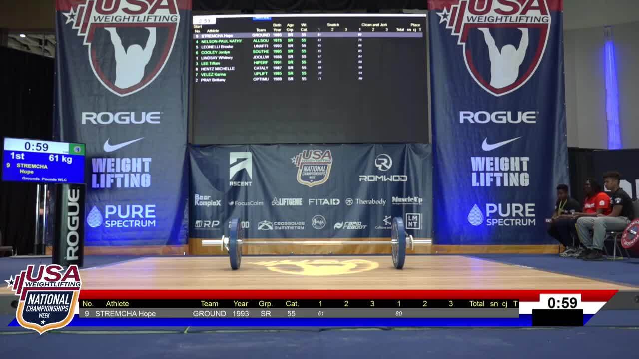 21 Nationals Session 2 Blue F 55kg B
