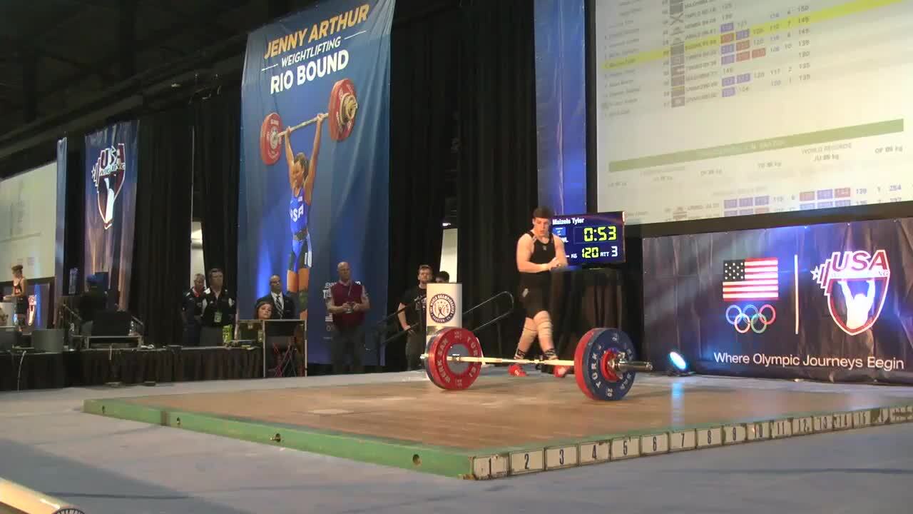 85kg A Session Snatch 