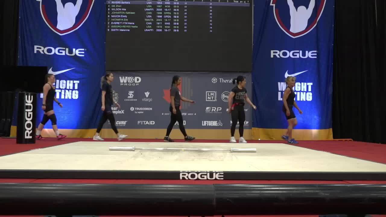 22NAOS2 Women's 59kg B