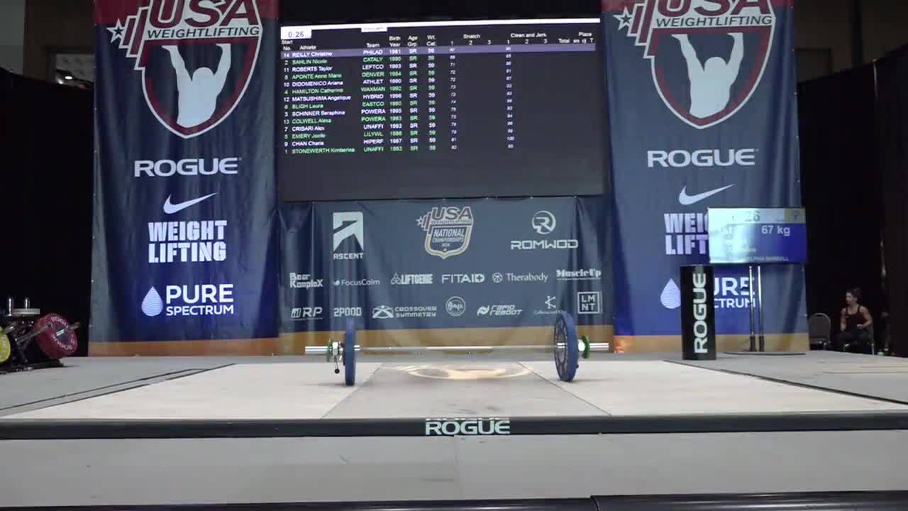 21 Nationals Session 2 White F 59kg B