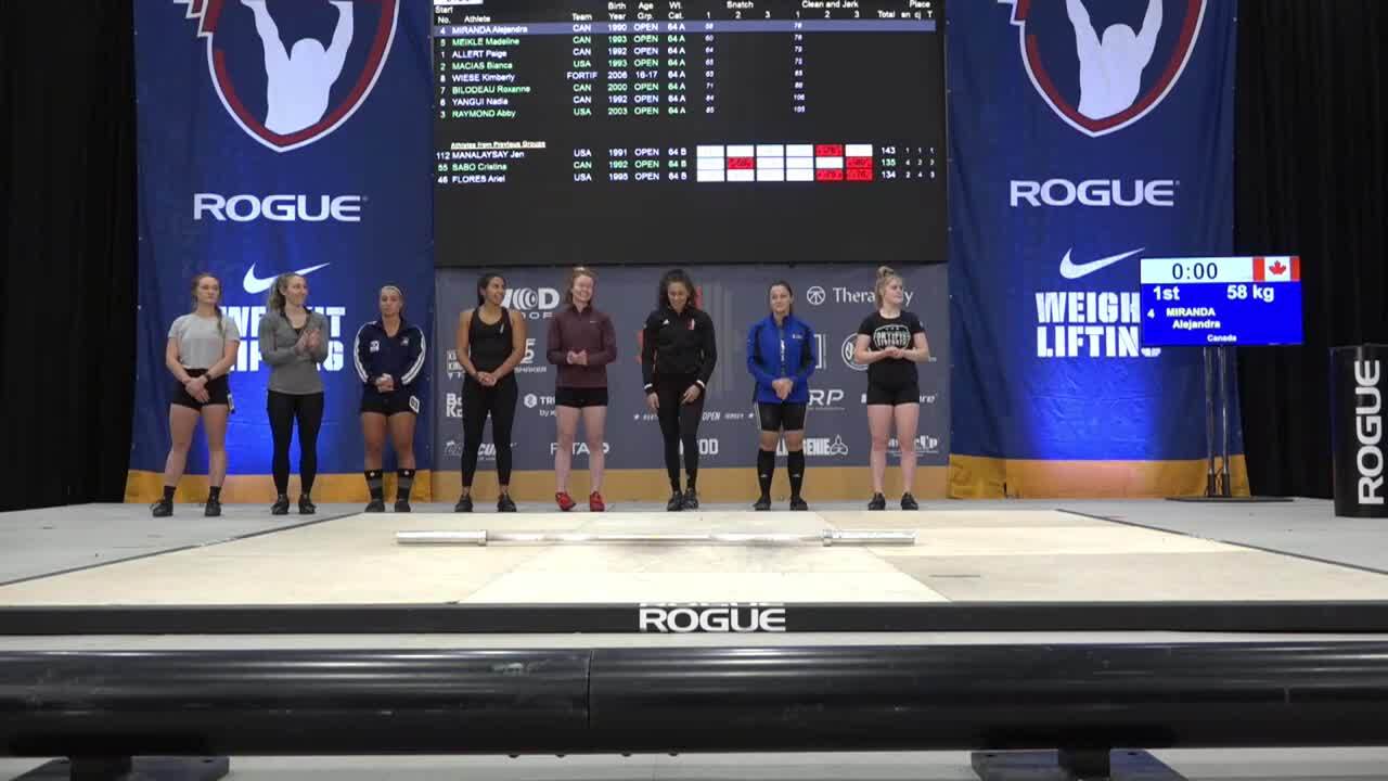 22NAOS2 Women's 64kgA