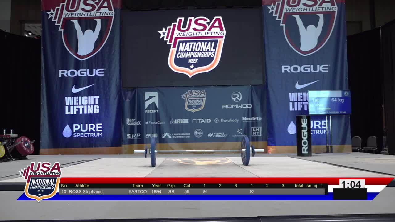 21 Nationals Session 1 White F 59kg C