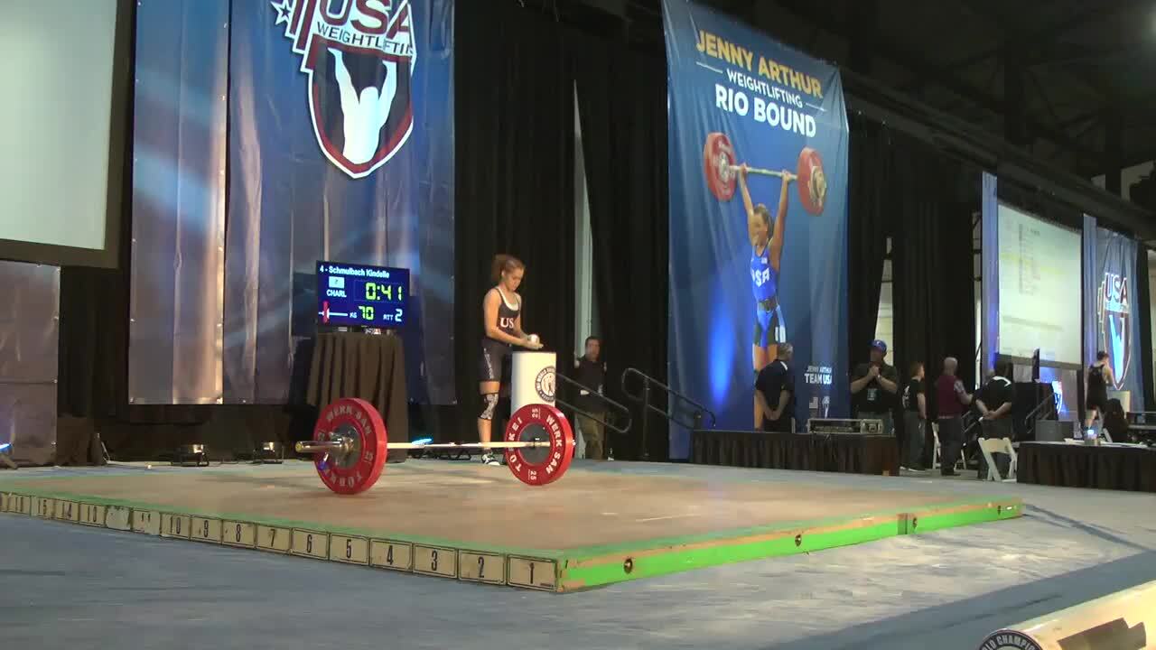63kg A Session Snatch