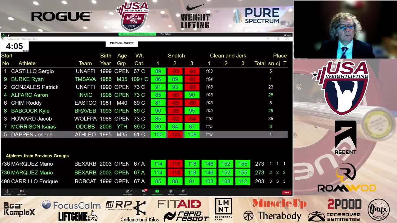 21NAOS2 Blue platform session 12