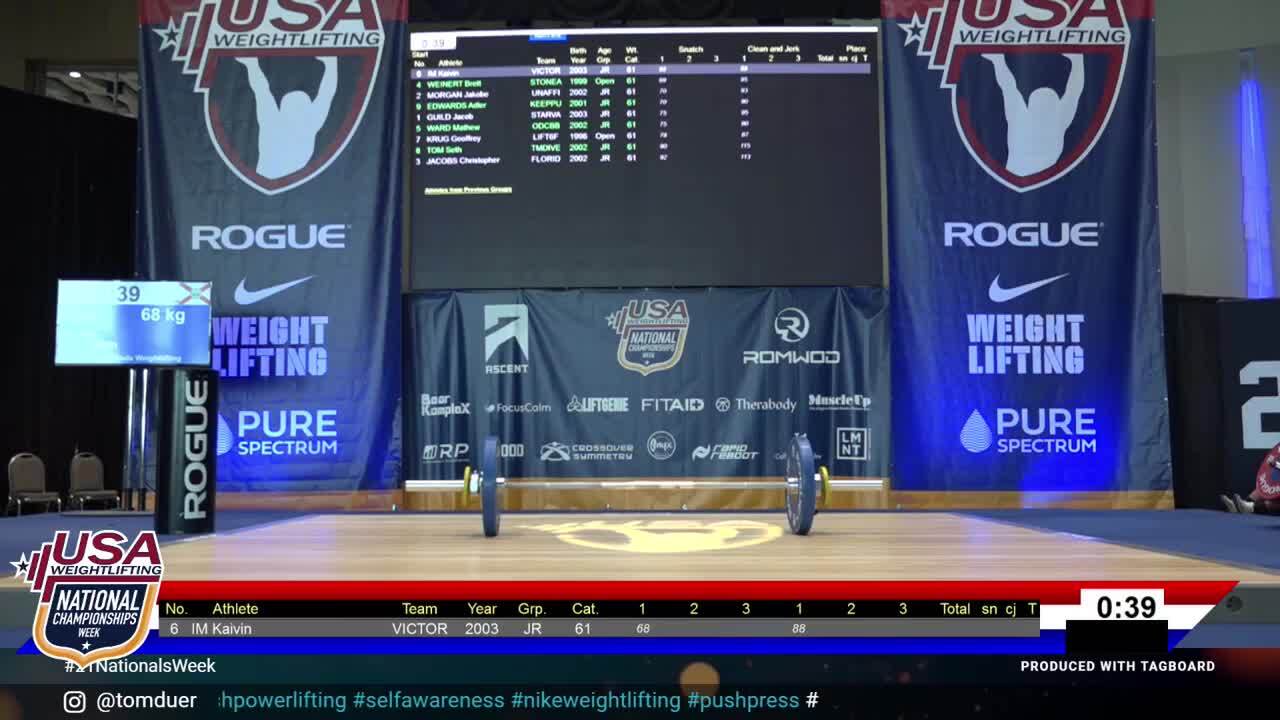 21 Jr U25 Session 4 Blue M 61kg