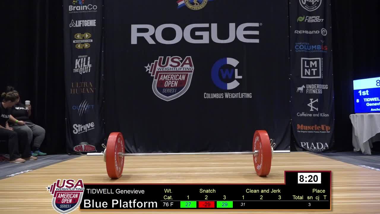 BluePlatform - 07 March 2020 - 76 F Female